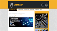 Desktop Screenshot of dalemansindustries.be